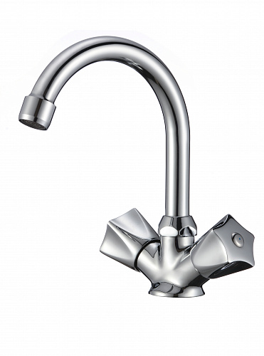 Смеситель для раковины OLIVE'S CATALONA 23110CT хром, латунь, уп. (10 шт)