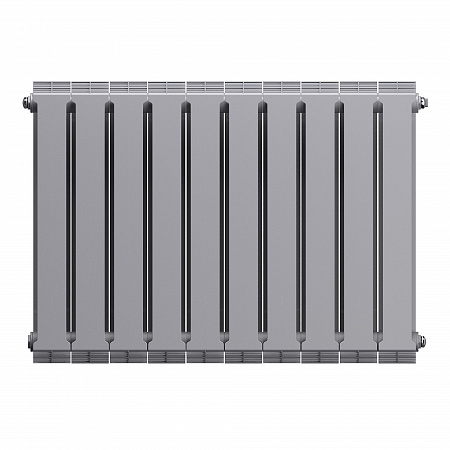 Радиатор биметаллический ROYAL THERMO PIANOFORTE SILVER SATIN NEW 500x10 секций, серый (НС-1176335)