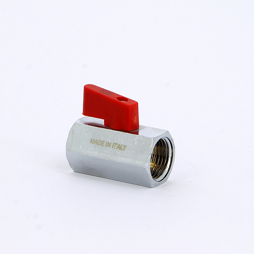 Кран шаровой потребительный ITAP MINI ART 125 флажок 1/2&amp;quot; ВВ, хром (56526v)