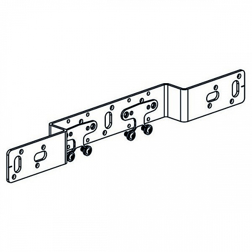 Монтажная планка-кронштейн для водорозеток REHAU тип O 100 длинная, с амортизаторами