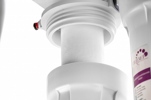 Фильтр мембранный ГЕЙЗЕР-НАНОТЕК П нанофильтрация, бак 12 л, кран 6, PP, БАФ, CBC 10