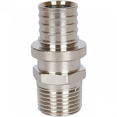 СА Муфта резьбовая аксиальная для сшитого полиэтилена STOUT Ø20х2.0х1/2&quot; В