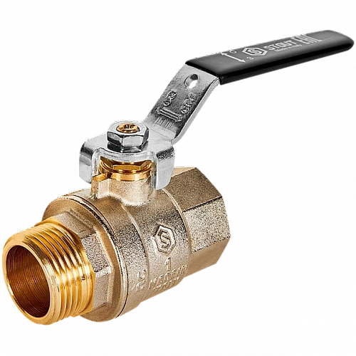 Кран шаровой STOUT рукоятка 1&amp;quot; ВН, полнопроходной SVB-0003-200025