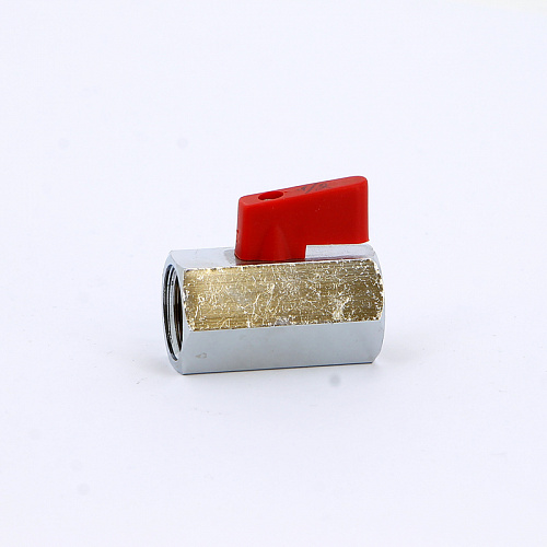 Кран шаровой потребительный ITAP MINI ART 125 флажок 1/2&amp;quot; ВВ, хром (56526v)