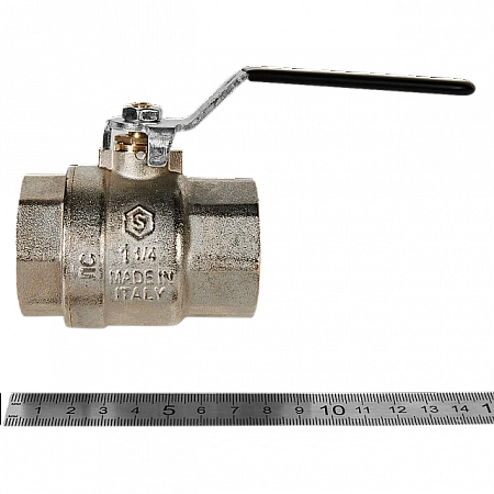 Кран шаровой STOUT рукоятка 11/4&quot; ВВ, полнопроходной NEW