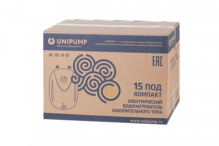 ЭВН Водонагреватель накопительный электрический UNIPUMP КОМПАКТ 15 под
