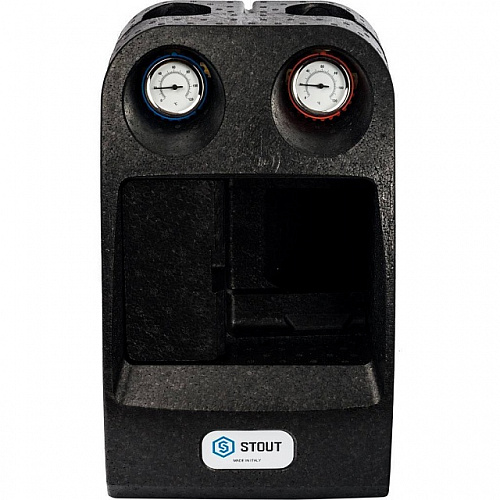 ГБМ Насосная группа STOUT без смесителя, без насоса DN25 (1&amp;quot;), прямым конттуром