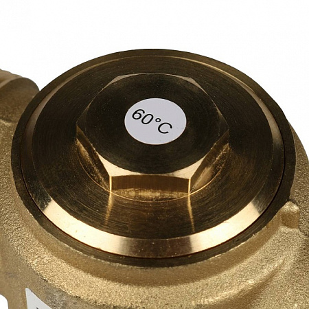 Клапан трехходовой термостатический смесительный STOUT 11/4&quot; Н (60°С)