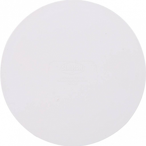 ПВХ Заглушка канализационная SINIKON КОМФОРТ ПЛЮС белая Ø110