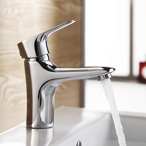 Смеситель для раковины OLIVE'S SIERRA 14100SR хром, латунь, упак (10 шт)