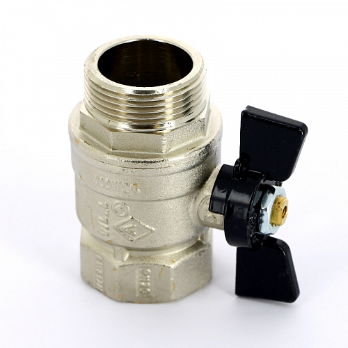 Кран шаровой BUGATTI ARIZONA 607 бабочка 11/4&amp;quot; ВН, стандартный проход