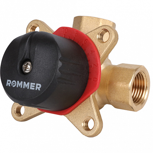 Клапан трехходовой смесительный ROMMER 1/2&amp;quot; KVs 2,5