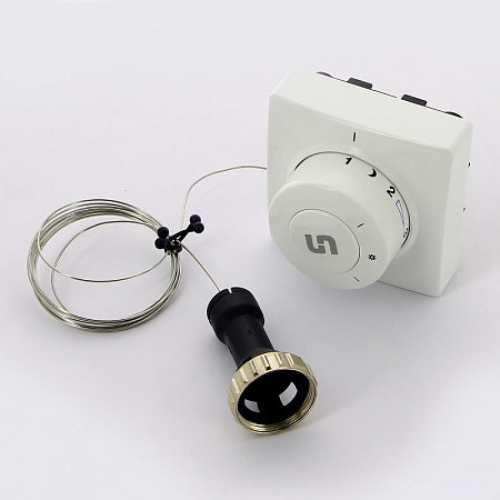 Термостатическая головка UNI-FITT F M30x1,5 с выносным управлением температуры