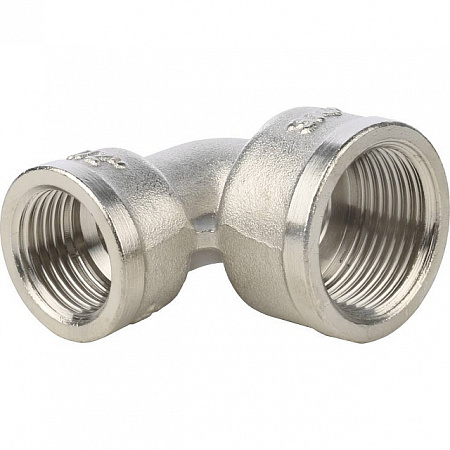 Угол резьбовой латунный STOUT никель 3/4&quot;х1/2&quot; В