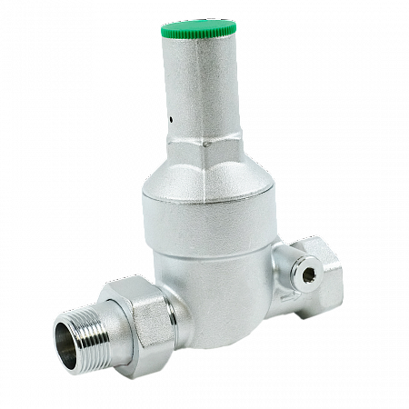 РДВ Редуктор понижения давления ESSAN STOUN мембранный 1/2&quot;, под манометр