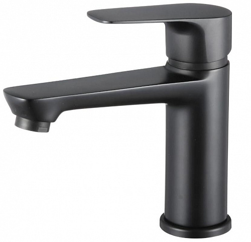 Смеситель для раковины OLIVE'S TIESO 26100TSB черный, латунь, уп. (10 шт)